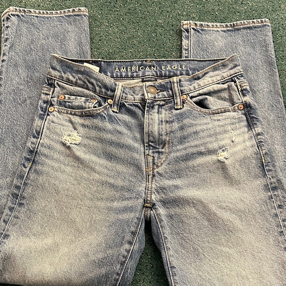 American Eagle Outfitters Men's Blue Jeans 26x30 Original Straight